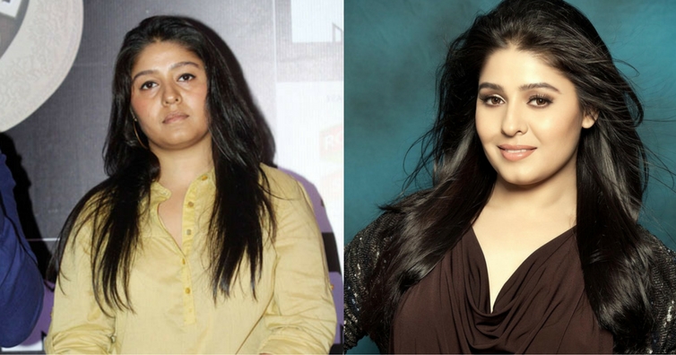 sunidhi chauhan without makeup