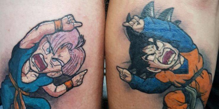 DRAGON BALL TATTOO DAY 2 IN SWITZERLAND  YouTube