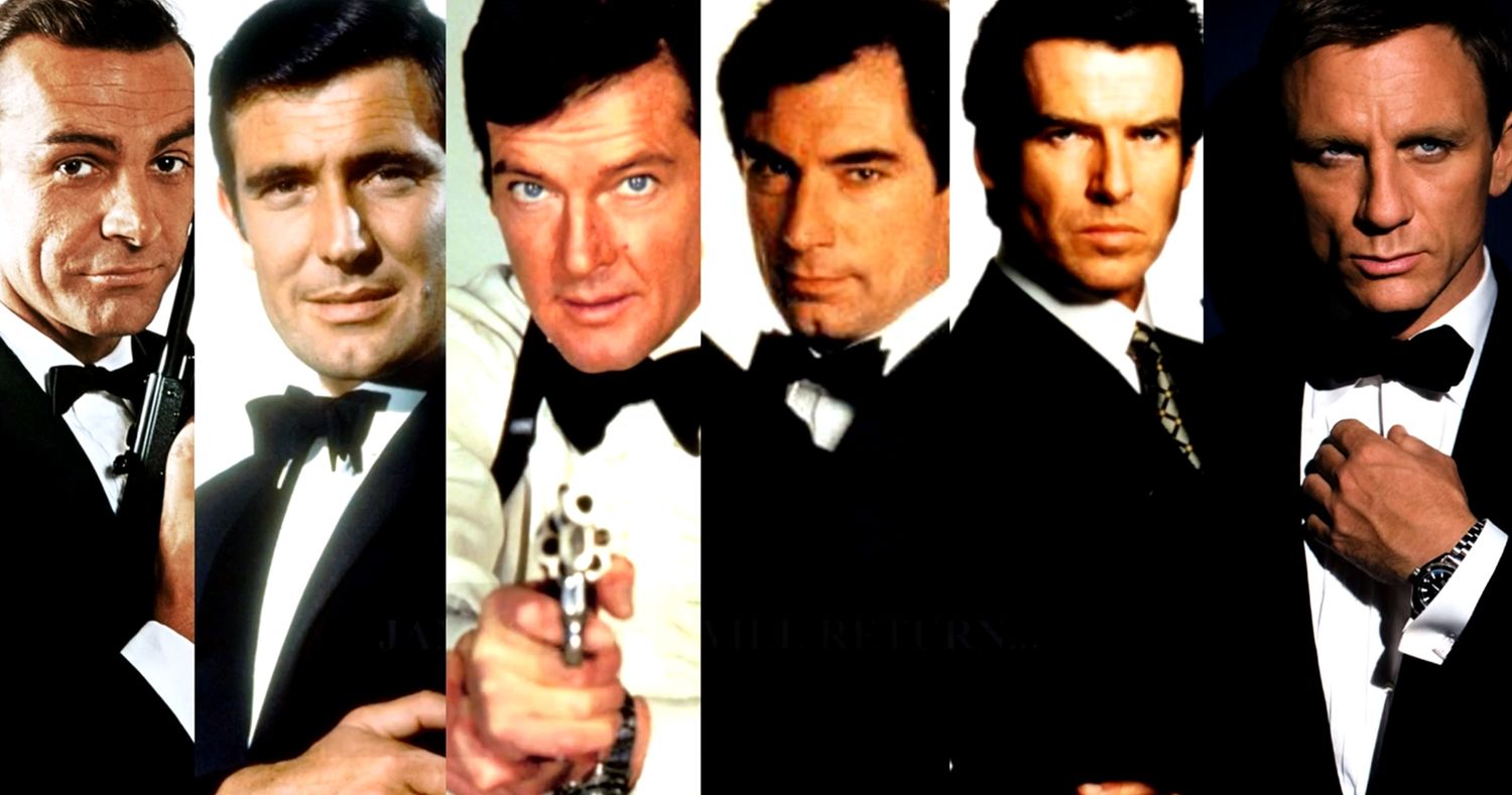 How Old Was Daniel Craig And Other Bonds In Each James Bond ...