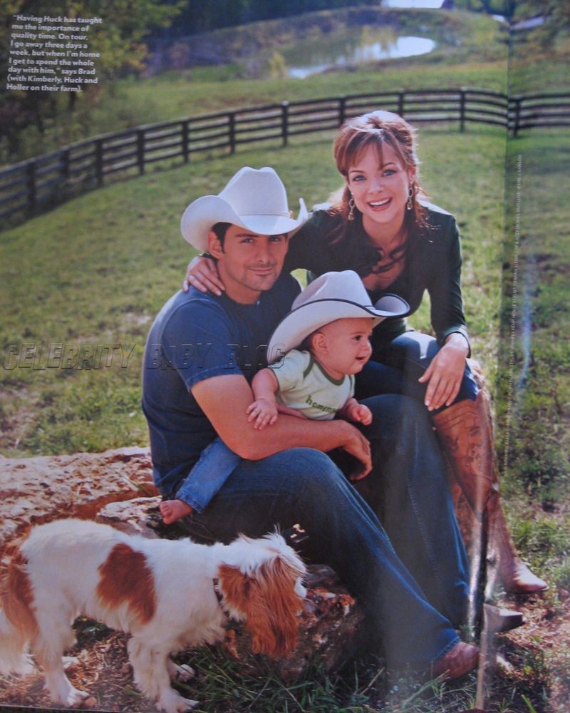 In Pictures Brad Paisley’s Kids William Huckleberry “Huck” Paisley