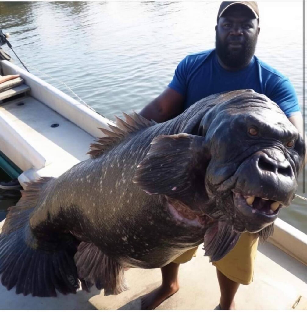 gorilla real photo,gorilla fish,*gorilla fish viral photo,gorilla real fight