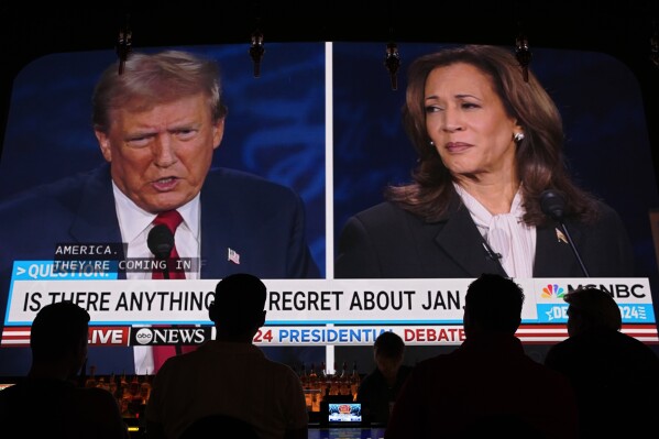 Kamala Harris,Donald Trump debate,debate highlights,Harris vs Trump,abortion rights,healthcare policy,Project 2025,energy policy,political debate,fracking,Donald Trump,vice presidential debate,gun control,criminal justice reform,election 2024