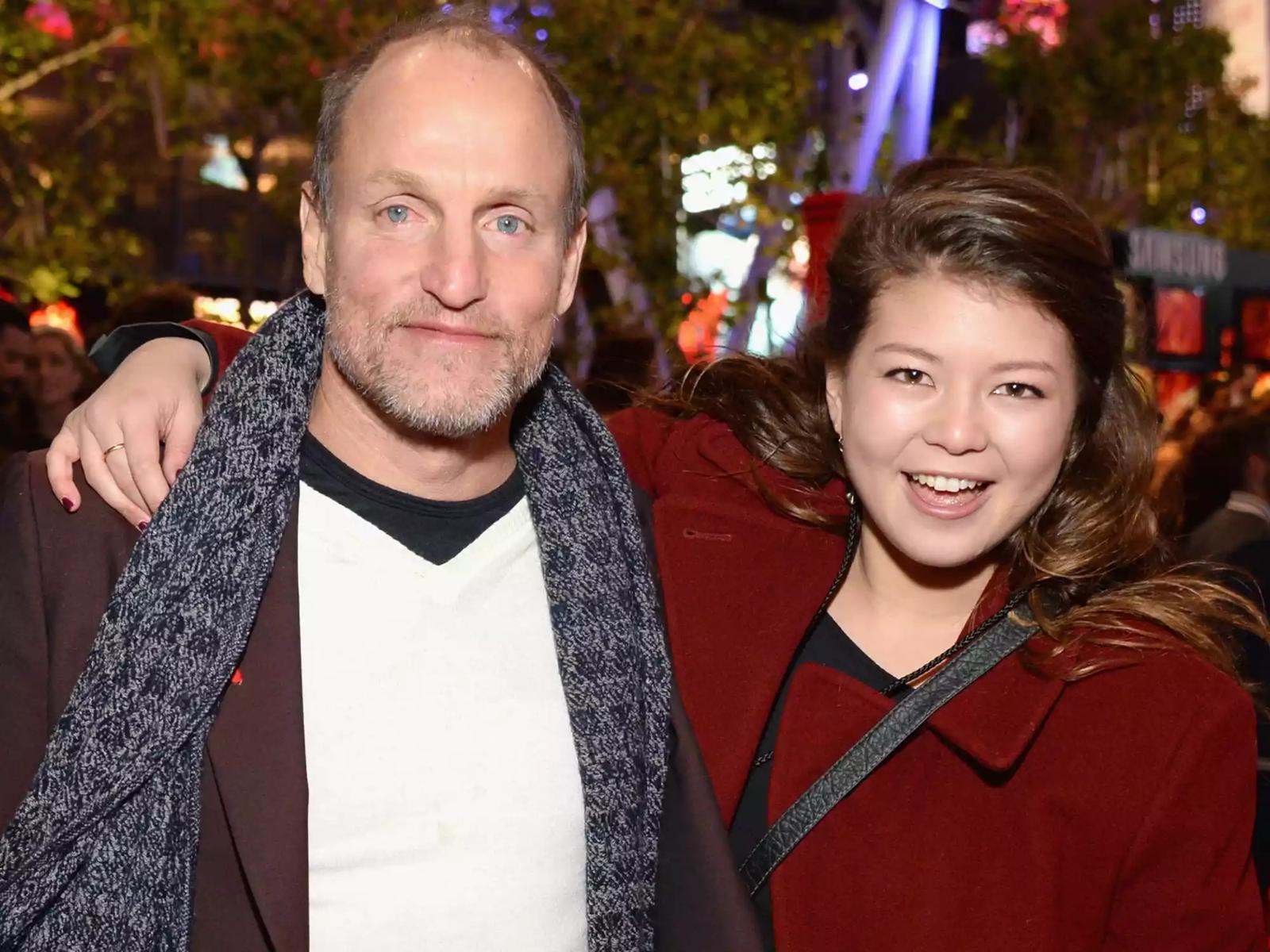 Woody Harrelson wife and kids,Woody Harrelson family,Woody Harrelson kids,Woody Harrelson daughters,Woody Harrelson family pictures,Woody Harrelson and Laura Louie,Zoe Giordano Harrelson,Deni Montana Harrelson,Makani Ravello Harrelson